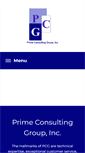 Mobile Screenshot of primeconsultinggroup.com